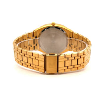 OBFUSCATE METAL BACK GOLD STAINLESS ICED OUT WATCH I 551652