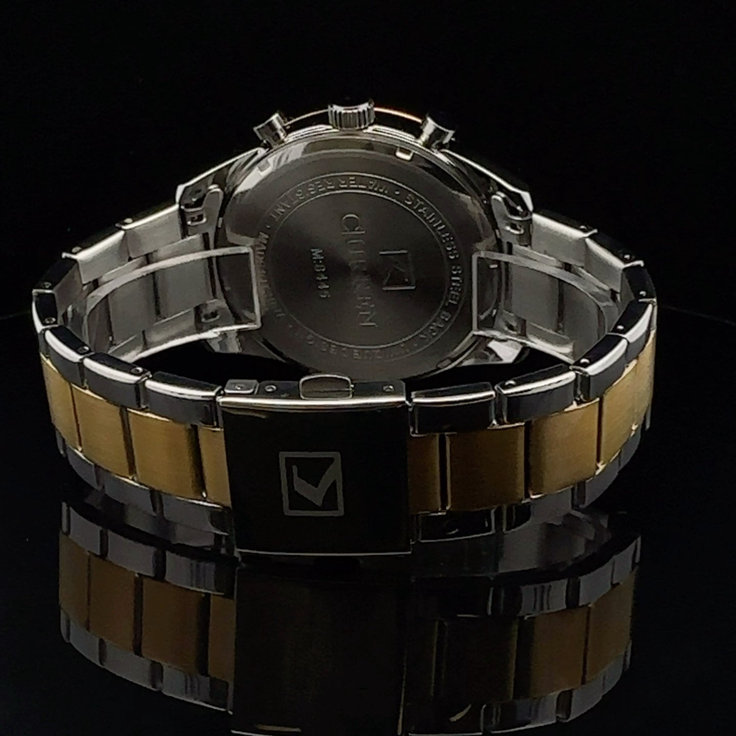 SUSURRUS METAL BACK STAINLESS ICED OUT MENS WATCH I 551688