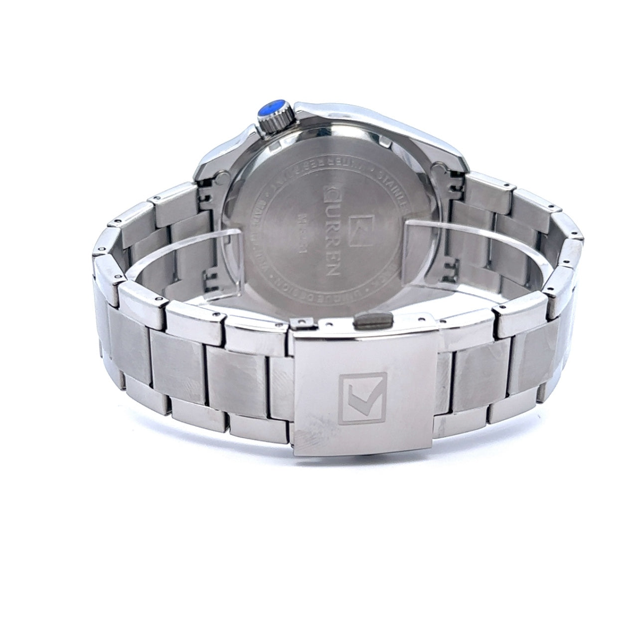 VESTIGE METAL BACK ORANGE CURREN ICED OUT WATCH I 5517919