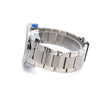 VESTIGE METAL BACK BLUE STAINLESS ICED OUT WATCH I 5517913