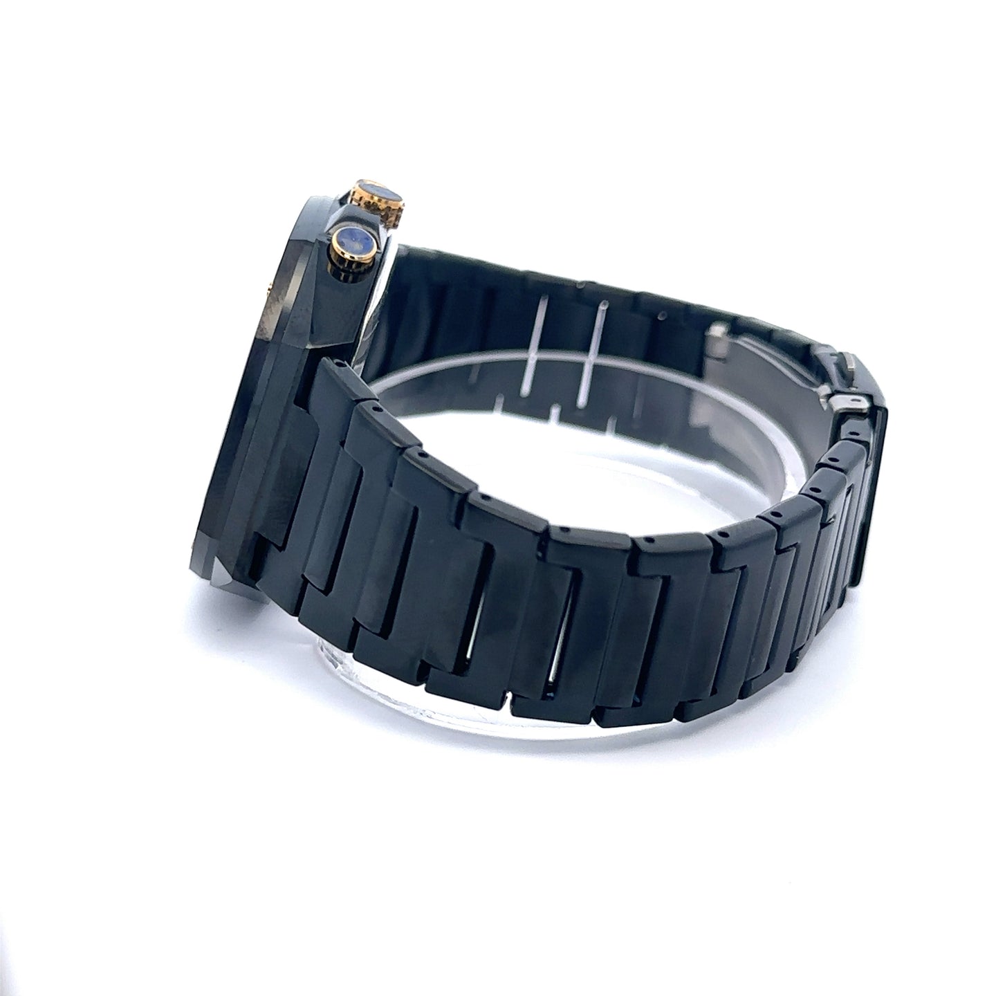 VELICHOR METAL BACK BLACK CURREN ICED OUT WATCH I 551823