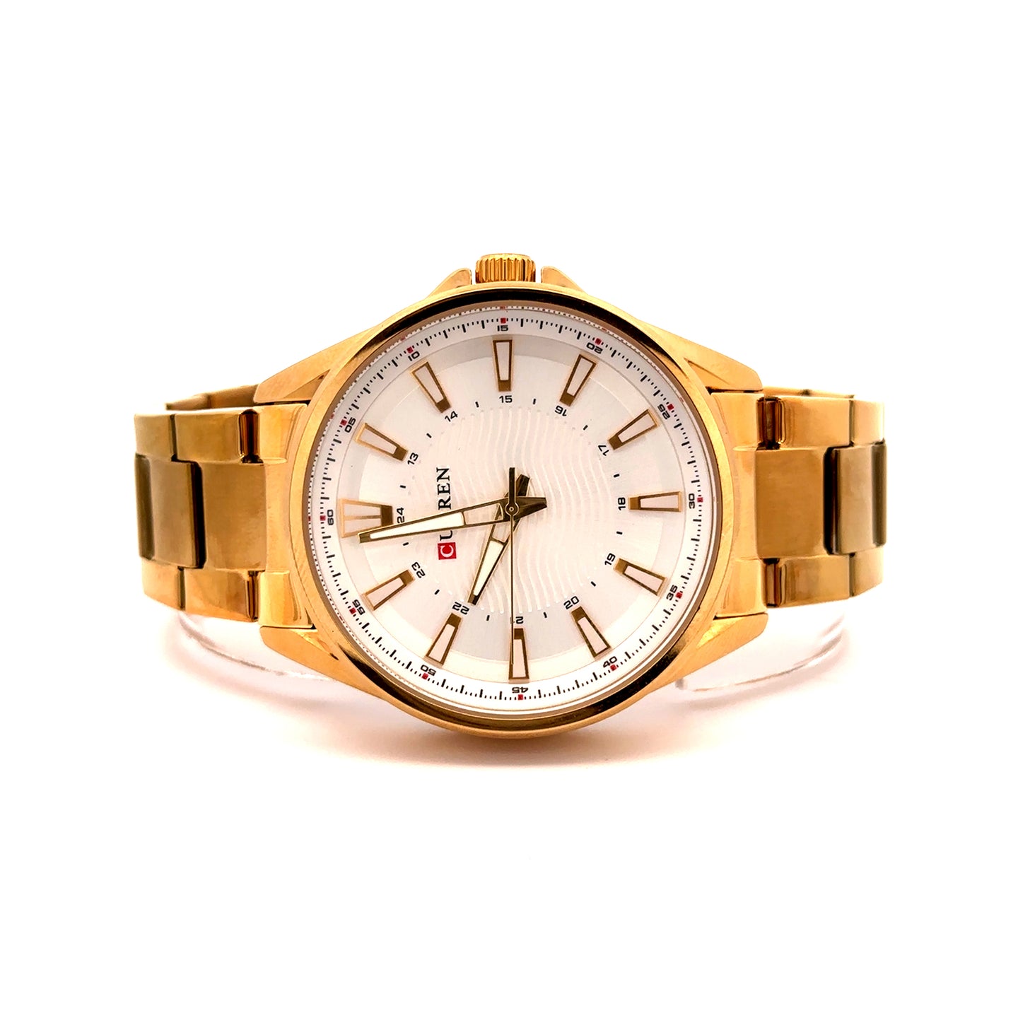 TREZIK METALCURREN ICED OUT MENS WATCH I 5518442