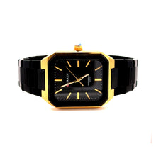 ORVETH METAL GOLD BLACK STAINLESS ICED OUT MENS WATCH I 551868