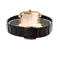 ORVETH METAL GOLD BLACK STAINLESS ICED OUT MENS WATCH I 551868