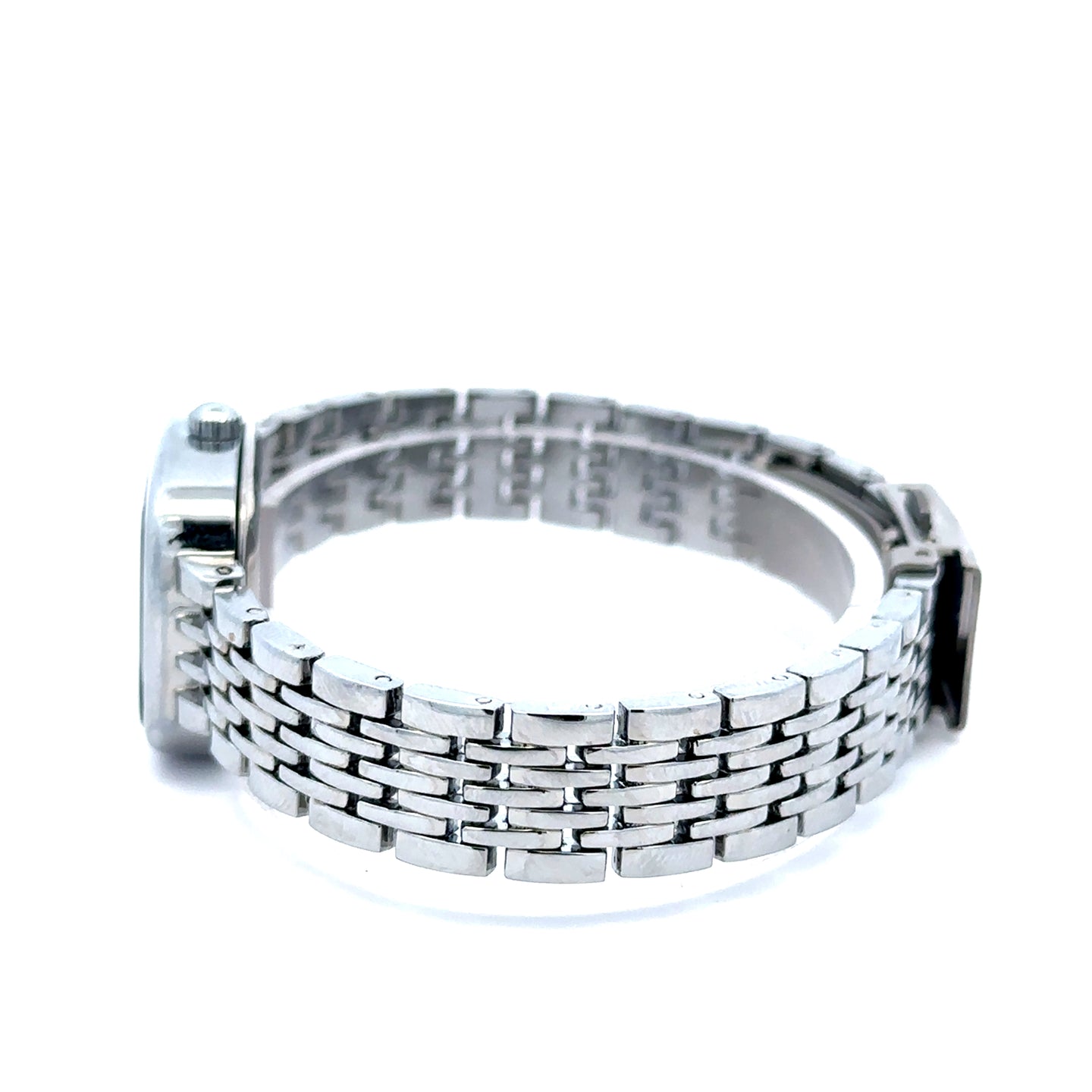 VEXIOR ALLOY SILVER  STAINLESS ICED OUT MENS WATCH I 551901