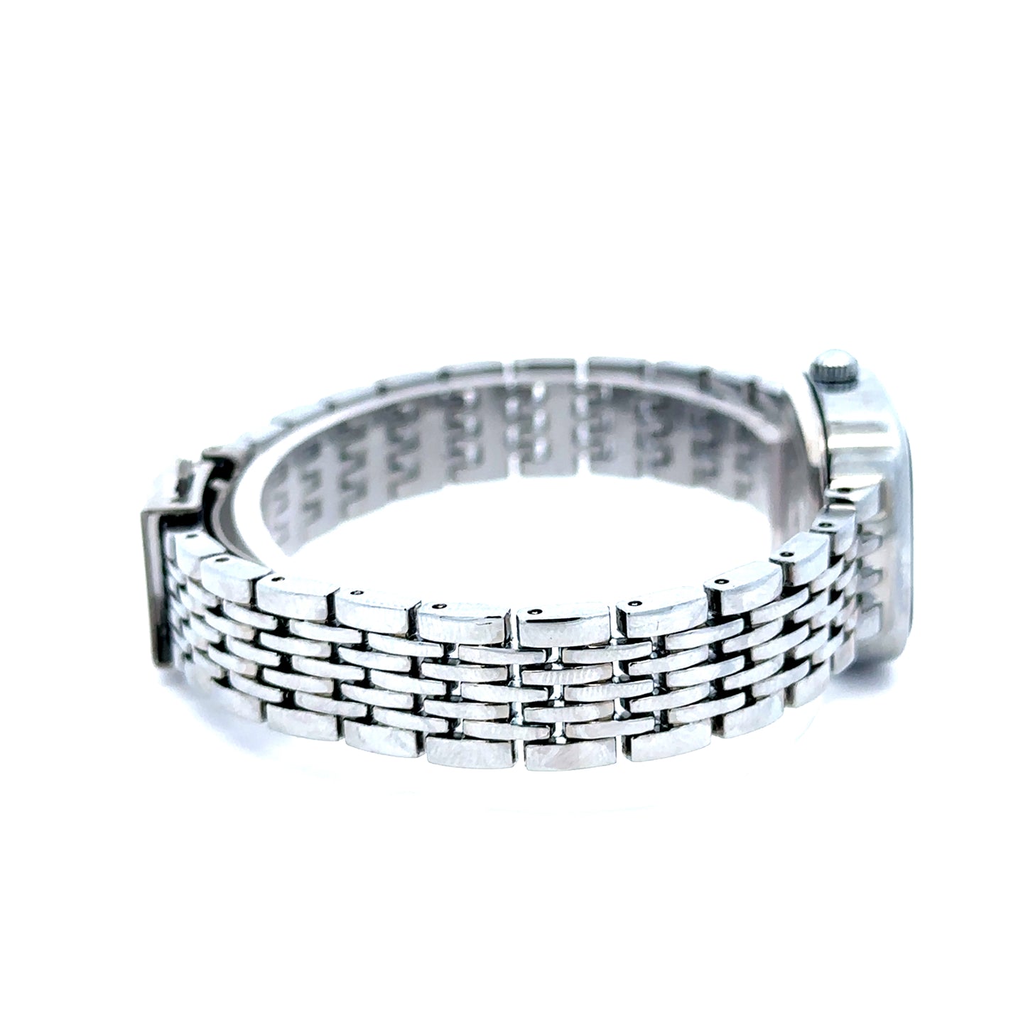 VEXIOR ALLOY SILVER  STAINLESS ICED OUT MENS WATCH I 551901