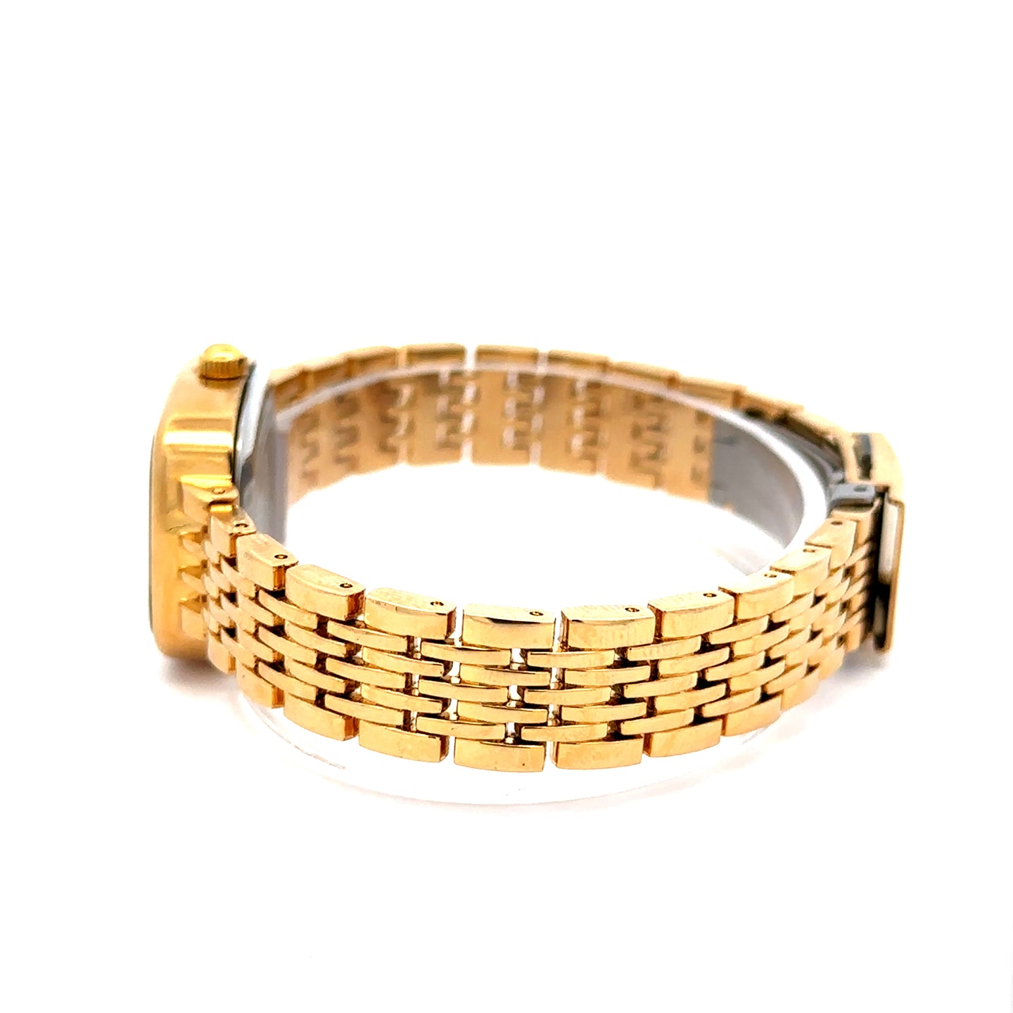 VEXIOR ALLOY GOLD  BLACK STAINLESS ICED OUT MENS WATCH I 551908