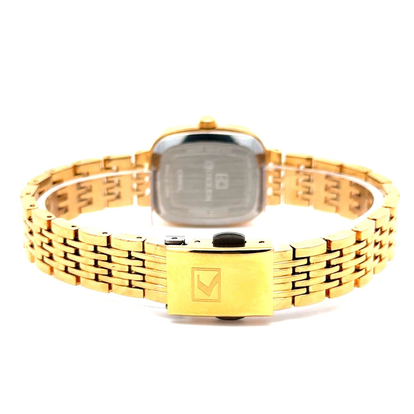 VEXIOR ALLOY GOLD  BLACK STAINLESS ICED OUT MENS WATCH I 551908