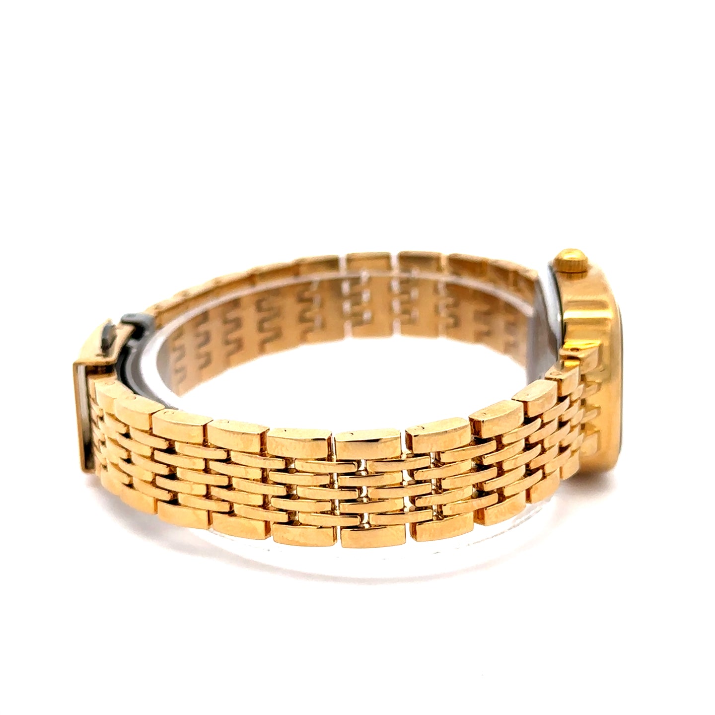 VEXIOR ALLOY GOLD  BLACK STAINLESS ICED OUT MENS WATCH I 551908