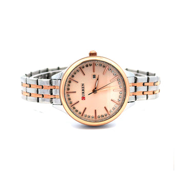 GLISMERA ALLOY TT ROSE GOLD STAINLESS ICED OUT MENS WATCH I 5519518