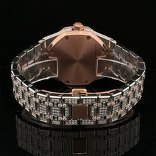 CONCORDE STEEL TWO TONE ROSE MOISSANITE WATCH ICED OUT I 5900218