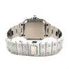 VORLIC STEEL SILVER  MOISSANITE WATCH ICED OUT I 590081