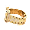 VORLIC STEEL GOLD  MOISSANITE WATCH ICED OUT I 590082