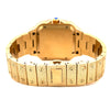 VORLIC STEEL GOLD  MOISSANITE WATCH ICED OUT I 590082