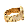 VORLIC STEEL GOLD  MOISSANITE WATCH ICED OUT I 590082