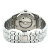 SYRENTH STEEL SILVER MOISSANITE WATCH ICED OUT I 590091