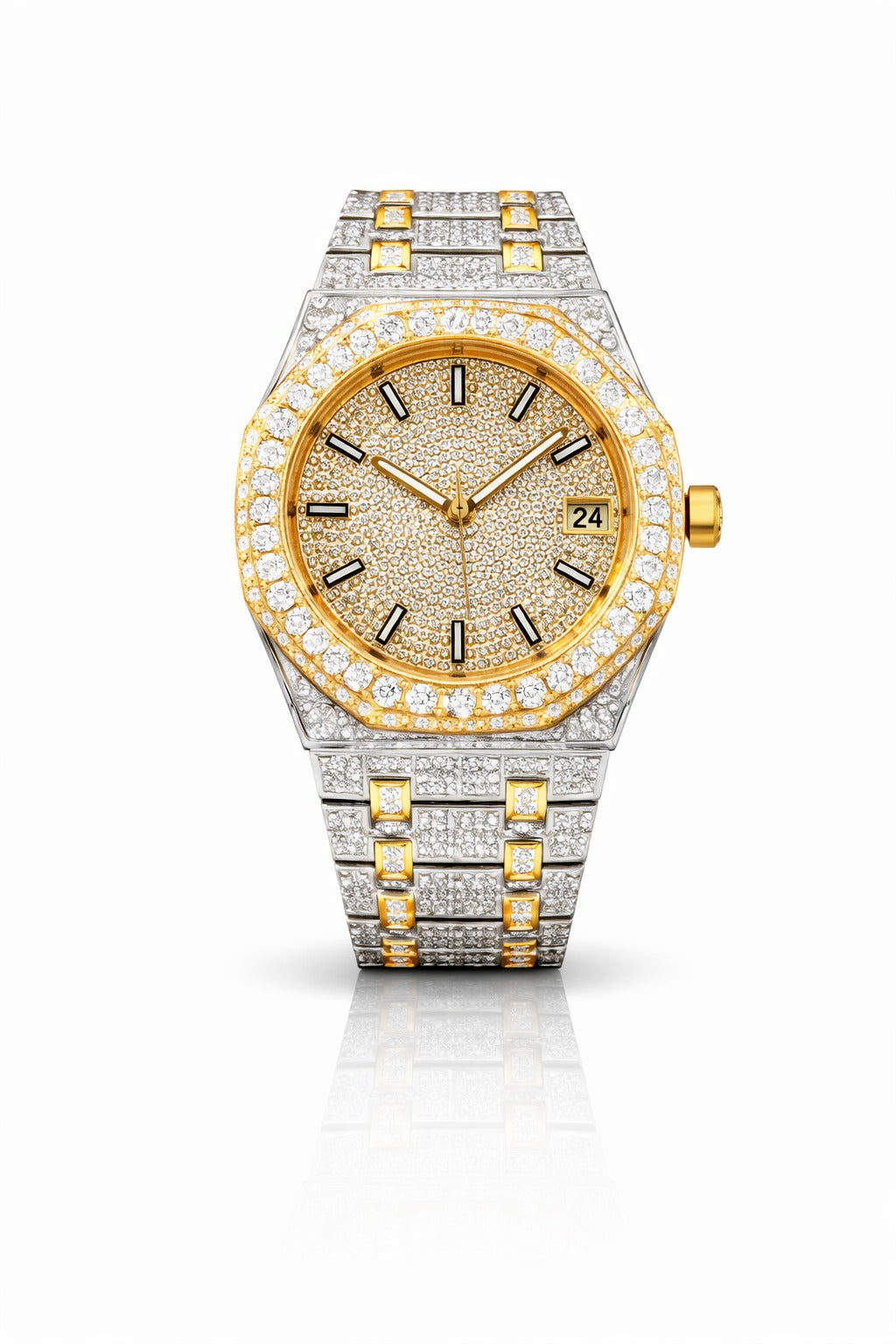 5900942|MOISSANITE WATCH|SYRENTH