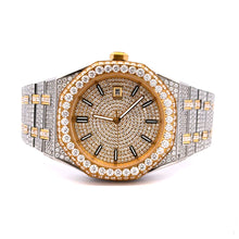 SYRENTH STEEL TT GOLD MOISSANITE WATCH ICED OUT I 5900942