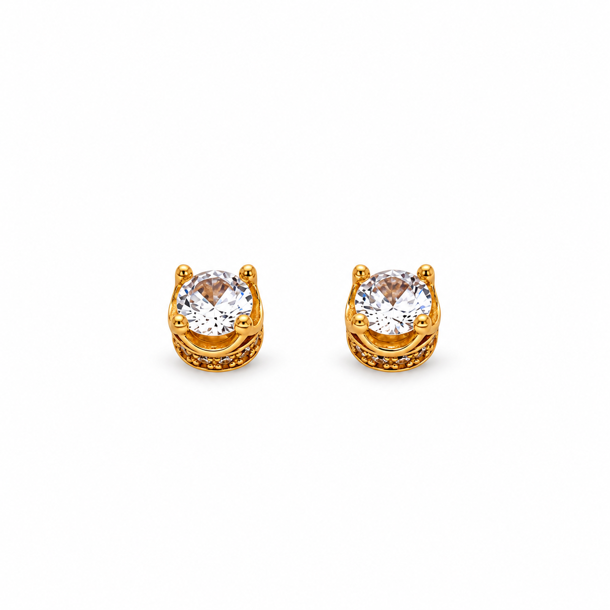 9215772 | 925 Silver Gold Earrings