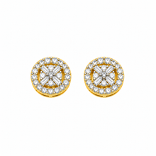 9911852 | 925 Moissanite Gold Earring