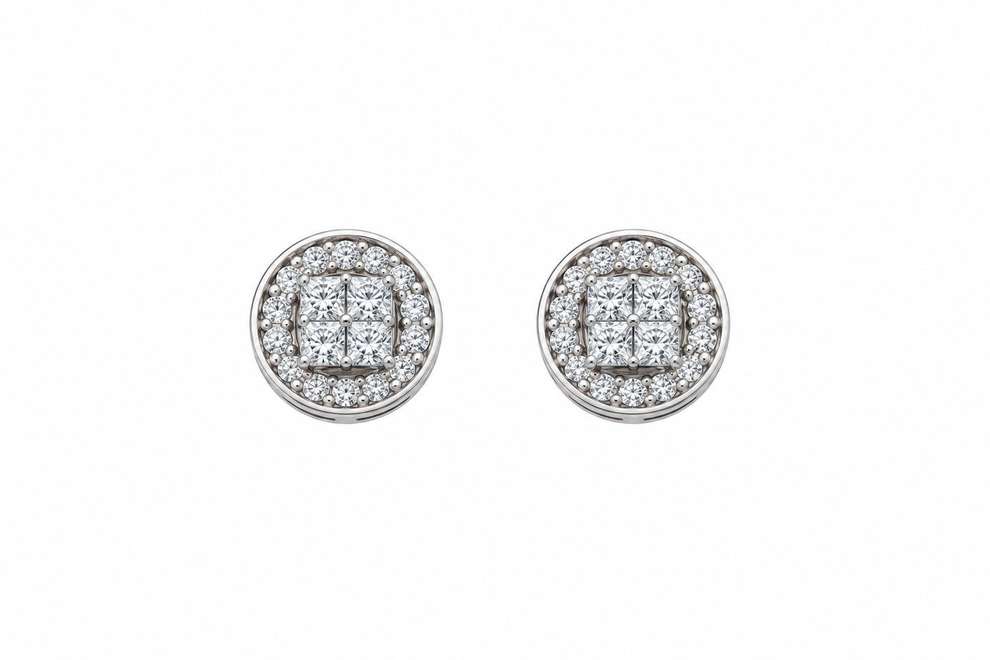 9911861 | 925 Moissanite Rhodium Earring