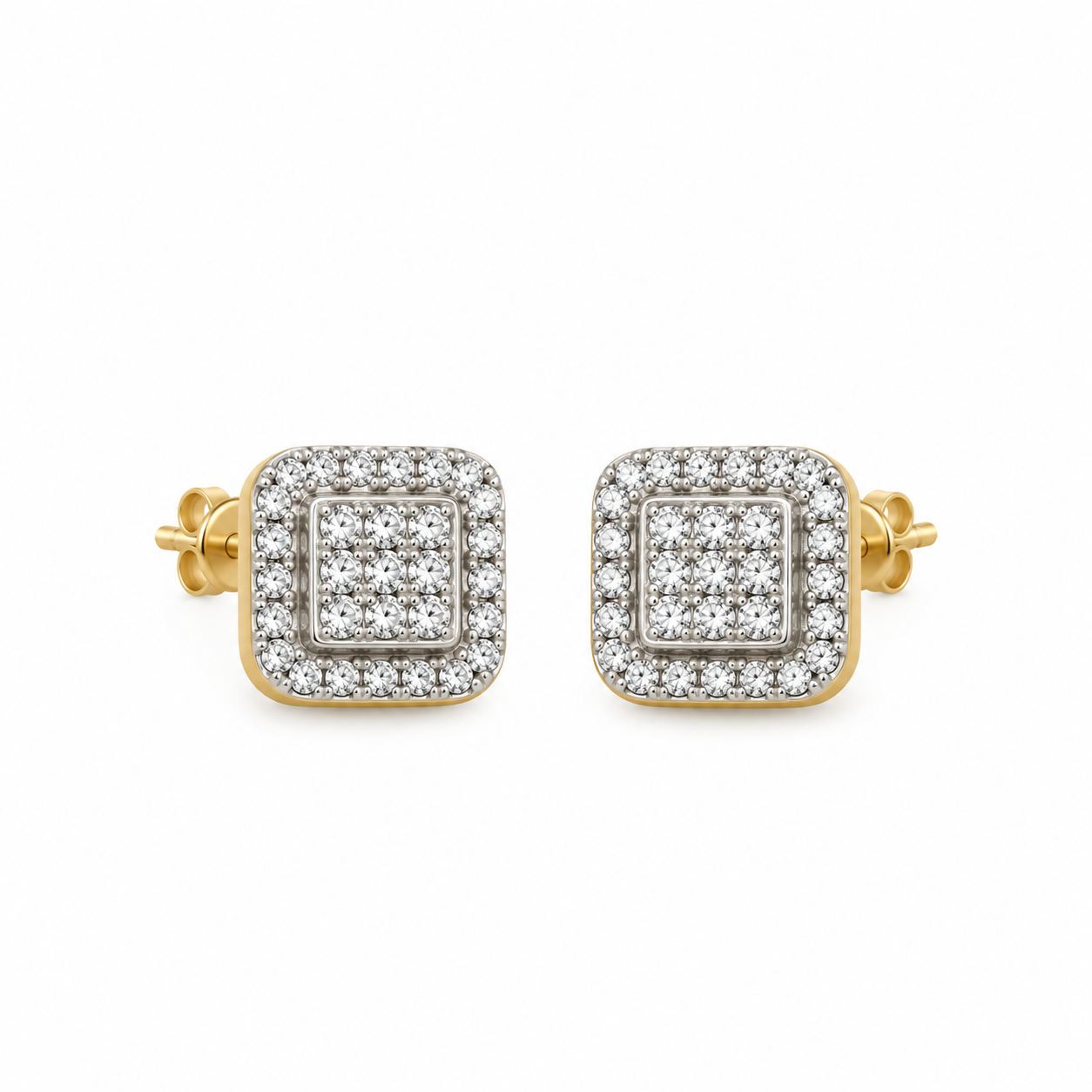 9911902 | 925 Moissanite Gold Earring