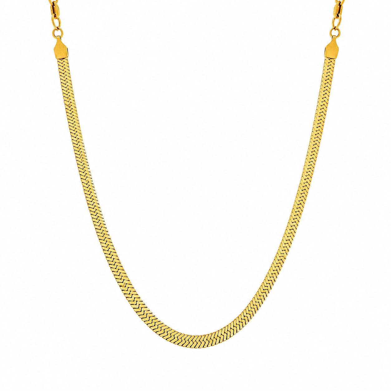 HCH-250-18 G | Steel Gold 5mm 18" Chain