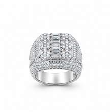9912291 | 5.84 CTW 925 Silver Moissanite Rhodium Ring