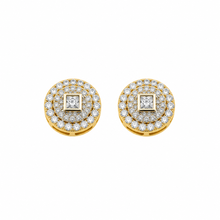 9911872 | 925 Moissanite Gold Earring