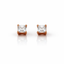 995275 | 1ctw 925 Moissanite Rose Gold Earring