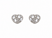 9100361 | 0.85 CTW Brass Moissanite Rhodium Earring