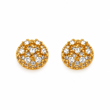 9100422 | 0.53 CTW Brass Moissanite Gold Earring