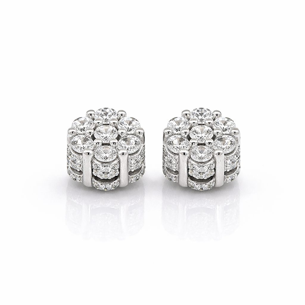 9224001 | 925 Silver Rhodium Earring