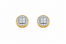 9911862 | 925 Moissanite Gold Earring