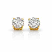 995262 | 8ctw 925 Moissanite Gold Earring