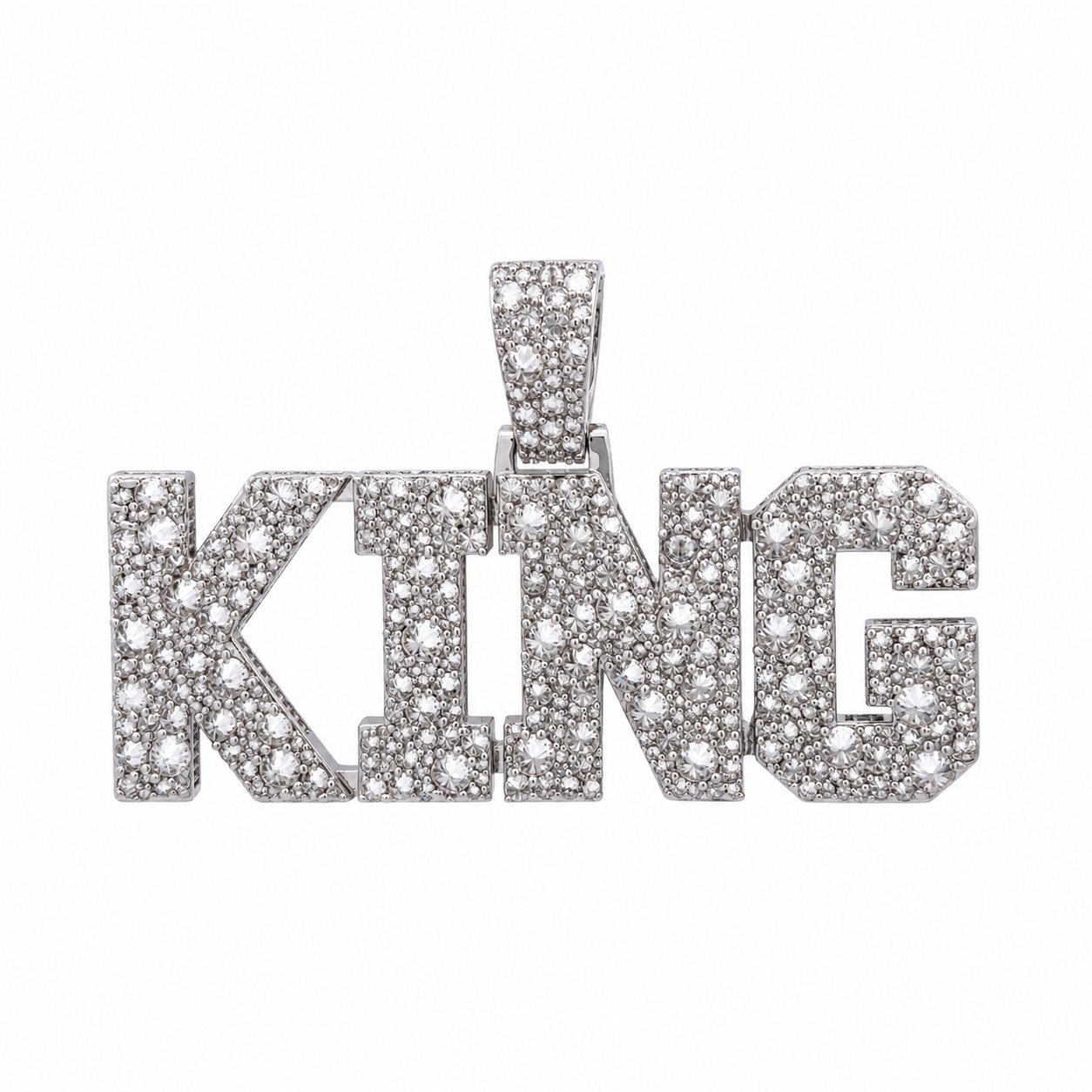 9100191 | 11.26 CTW Brass Moissanite Rhodium Pendant