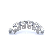 912901 | Brass CZ Rhodium Top Grillz
