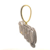 BAUBLE BRASS GOLD ICED OUT PENDANT I 916392