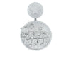 INITIATOR BRASS RHODIUM ICED OUT PENDANT I 916431