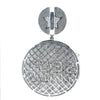 INITIATOR BRASS RHODIUM ICED OUT PENDANT I 916431