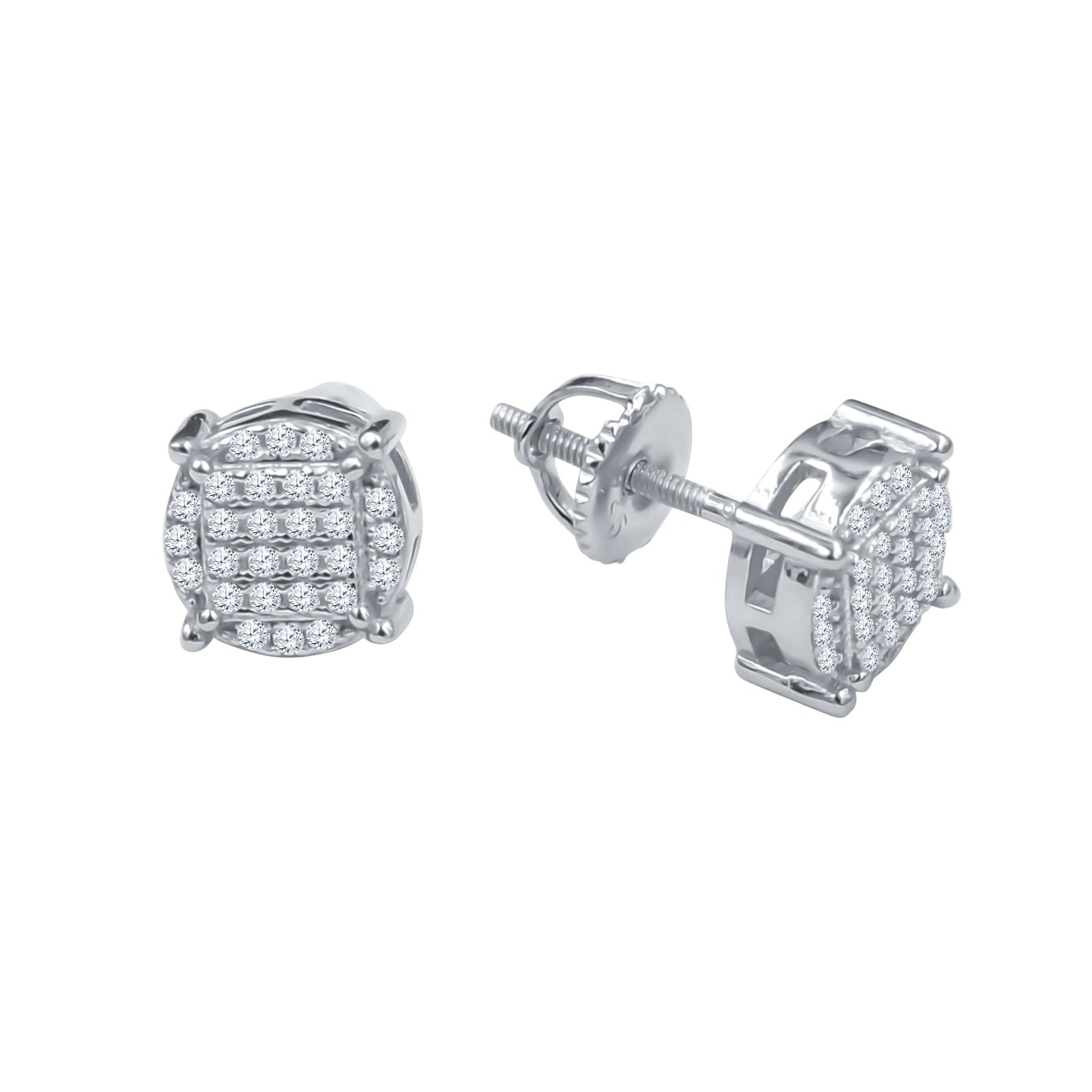 ANNULAIRE SILVER MOISSANITE EARRINGS I 993791