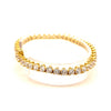 BRACKEN 5MM CZ 8" TENNIS ICED OUT BRACELET I 9217952