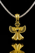 9218731 I Silver Angel Pendant Gold