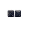 ATRACTIVO 925 CZ BLACK ICED OUT EARRINGS | 9219253