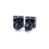 ATRACTIVO 925 CZ BLACK ICED OUT EARRINGS | 9219253