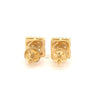 ISADORA 925 CZ GOLD ICED OUT EARRINGS | 9219522