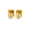 ISADORA 925 CZ YELLOW ICED OUT EARRINGS | 9219524