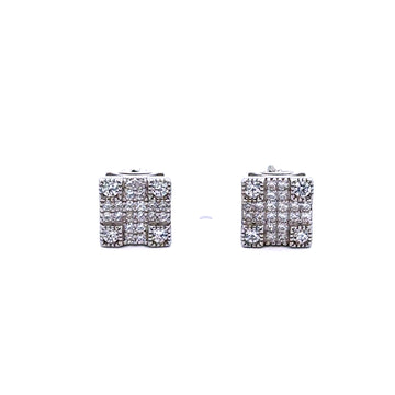 9219941 | 925 Silver CZ Rhodium Earring