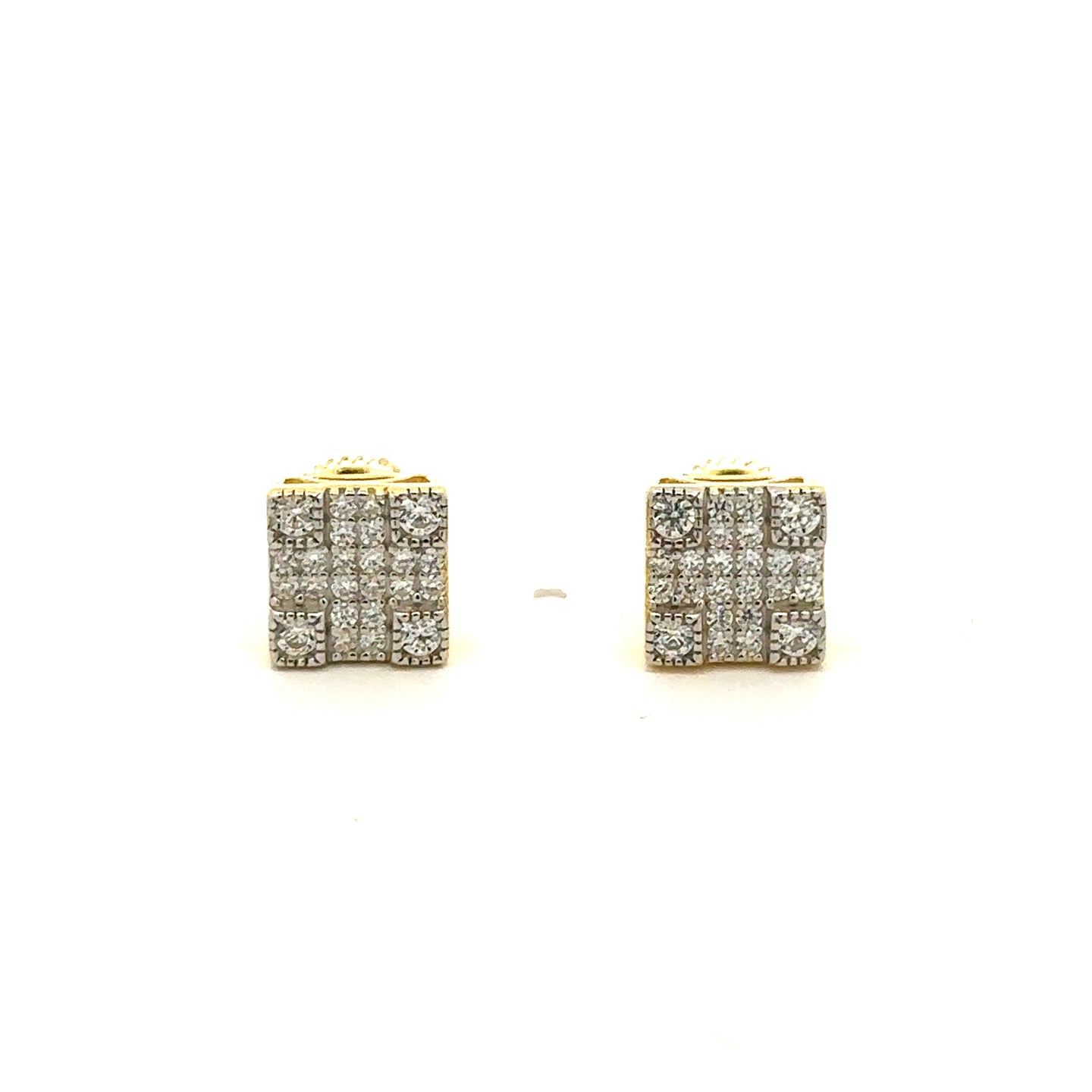 9219942 | 925 Silver CZ Gold Earring