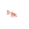 AMETRINE 925 CZ ROSE GOLD ICED OUT EARRINGS | 9220055